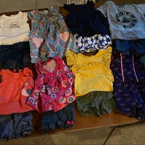 8 x 12 mo shirts/shorts outfits